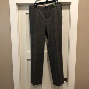 Banana Republic Martin Cut dark gray wool pants